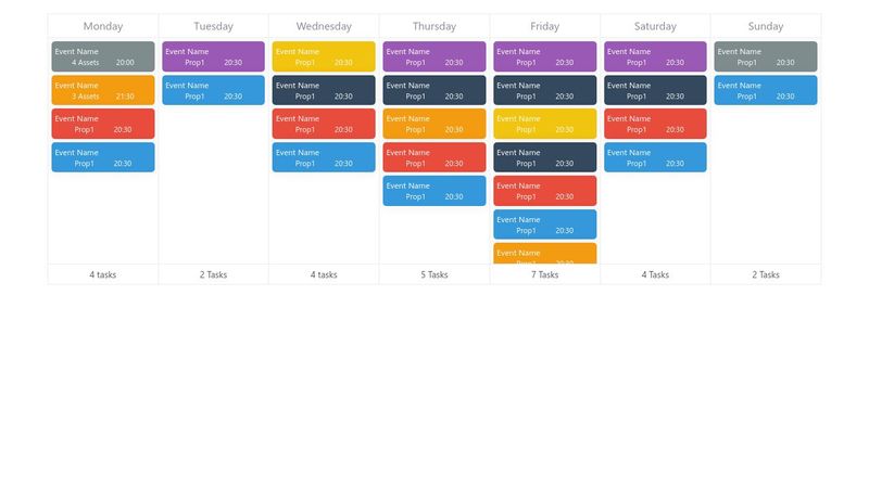 Schedule Table Design