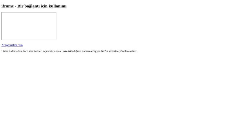html iframe link