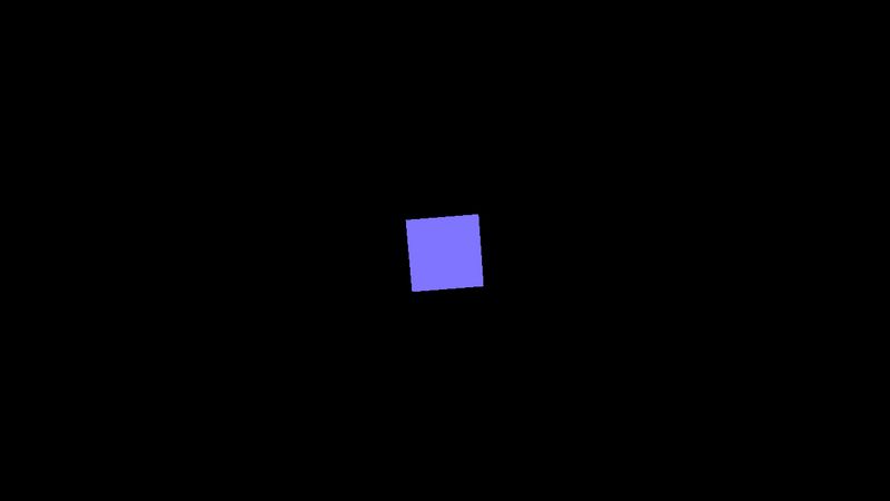 Basic three.js example