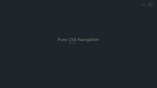 CSS Navigation - Script Codes