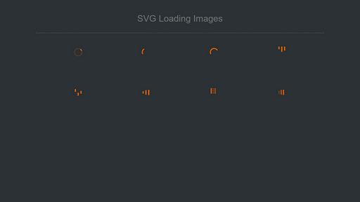 SVG Loading icons - Script Codes