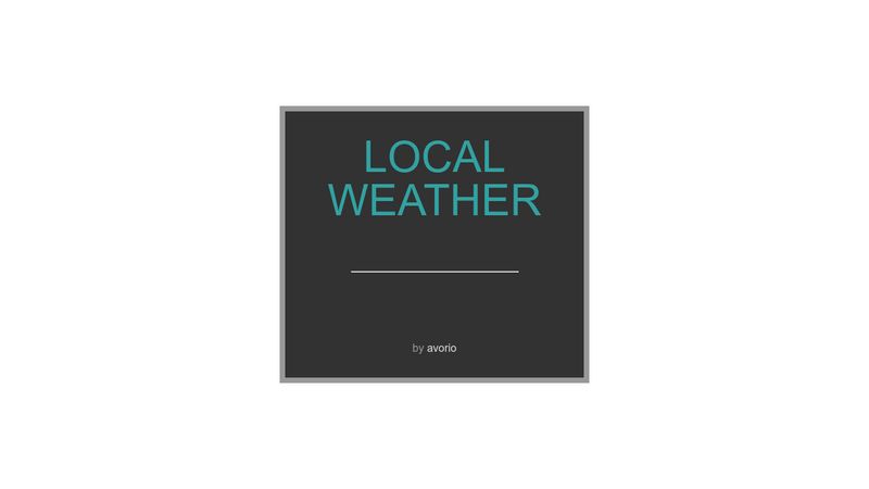 show-local-weather