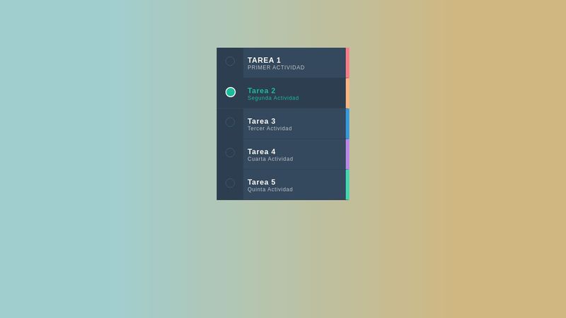 Lista HTML+CSS