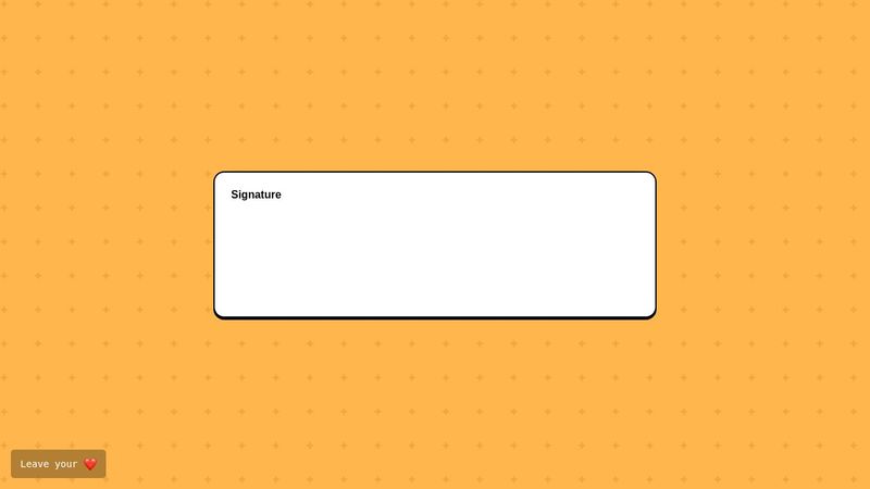 SVG signature animation