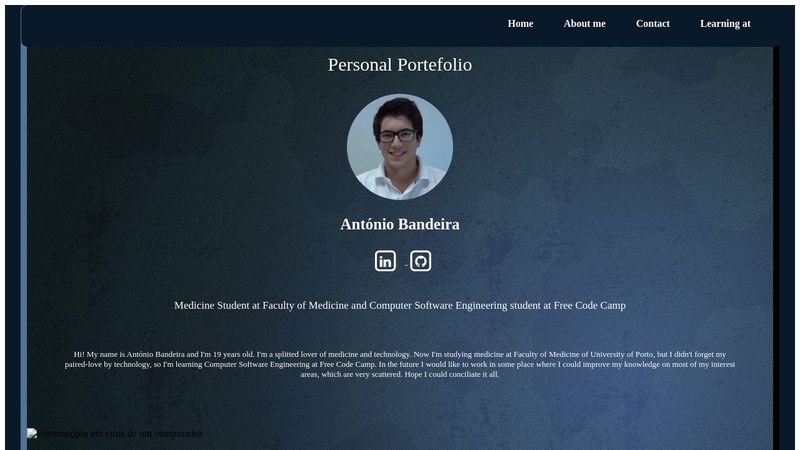 Personal Portfolio personal-portfolio