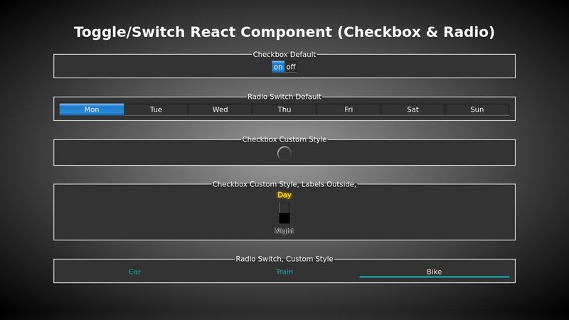 Toggle / Switch React