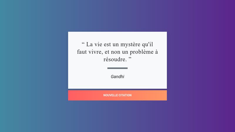 Generateur De Citations Avec Javascript