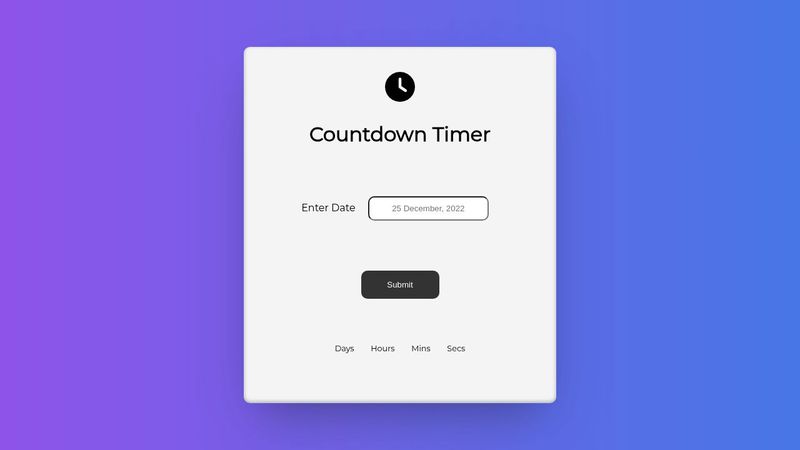 CountDown Timer
