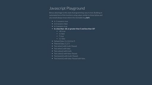 JS Playground - Script Codes