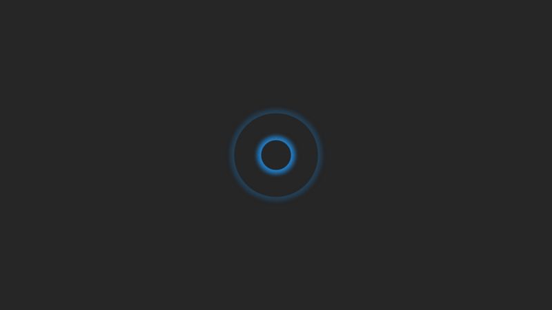 Css Glowing Circle Loading Page Animation