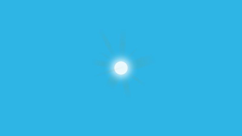 Sun Ray Effect CSS