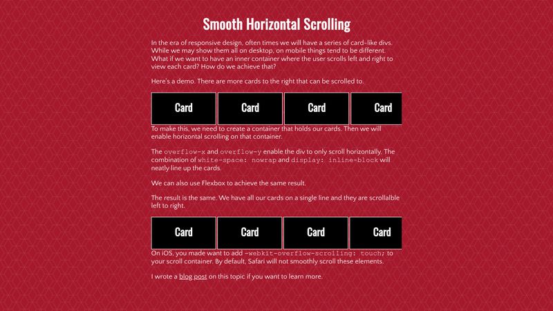 smooth-horizontal-scrolling