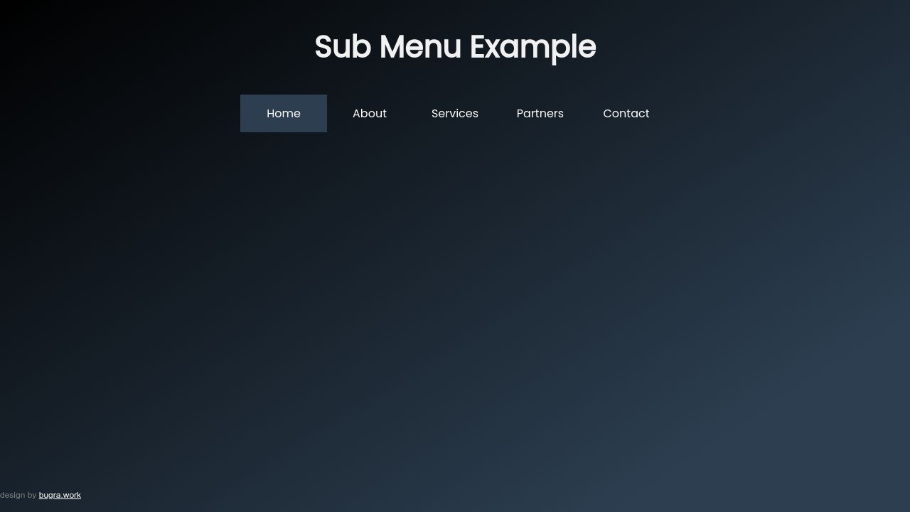 Pens tagged 'sub-menu' on CodePen