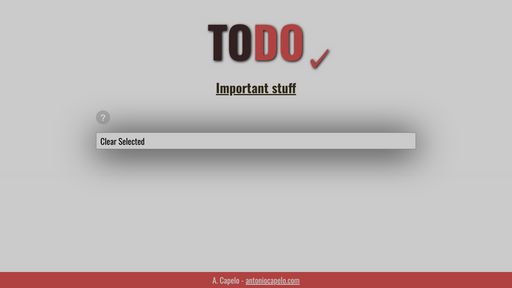 ToDo - Script Codes