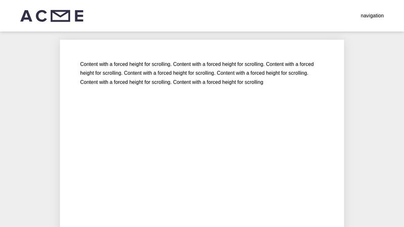 Modify Header on Scroll Modify Header on Scroll