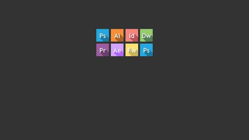 Flat Adobe Icons - Script Codes
