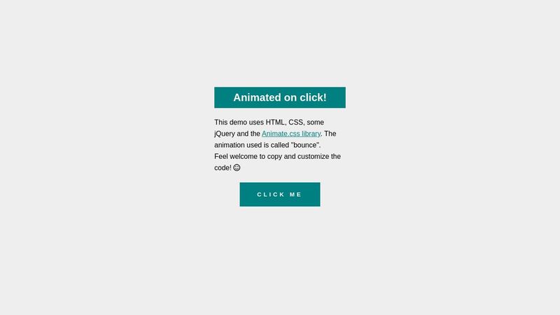 CodePen on click CodePen on click