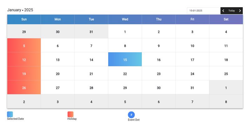 React-calendar