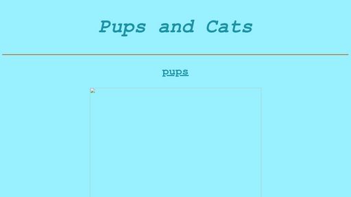 Pups and Cats - Script Codes