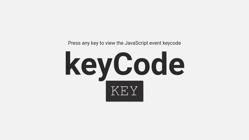 javascript-event-key-code-finder