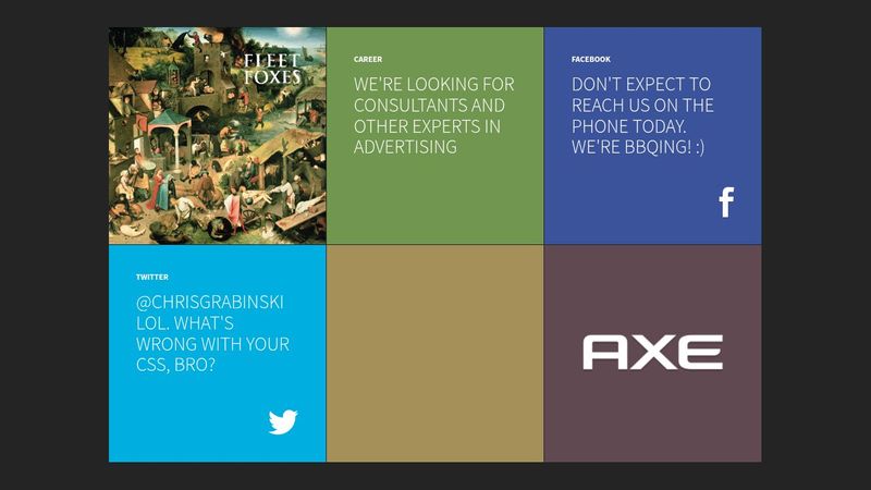 Tiles with animated :hover Tiles with animated :hover