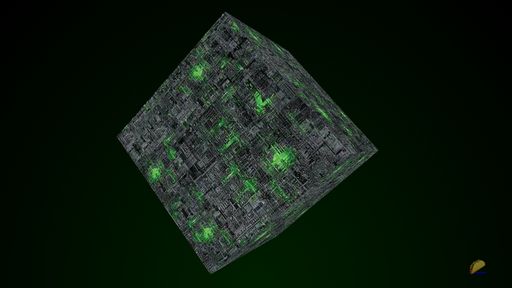 Simple Borg 🤖 Cube 🕋 CSS 3D 🌌