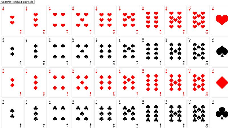 SVG Playing Cards