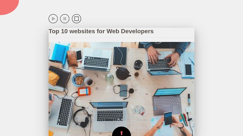 Top 10 websites for Web developers.