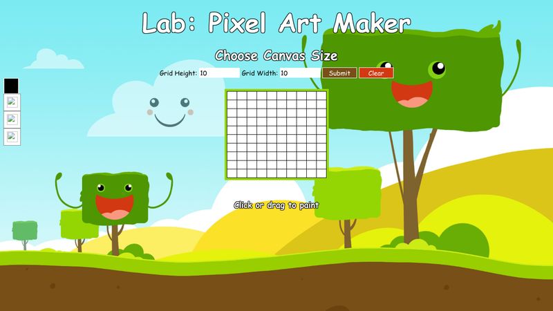 GWG Udacity: Pixel Art Maker (jQuery)