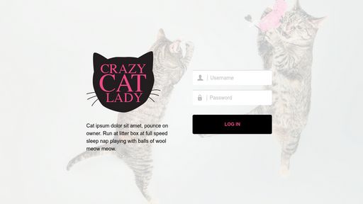 Crazy Cat Lady Application - Script Codes