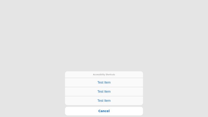 iOS 10 Springboard Pop-up