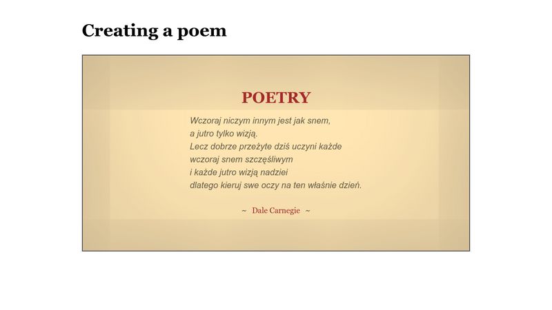 Poem