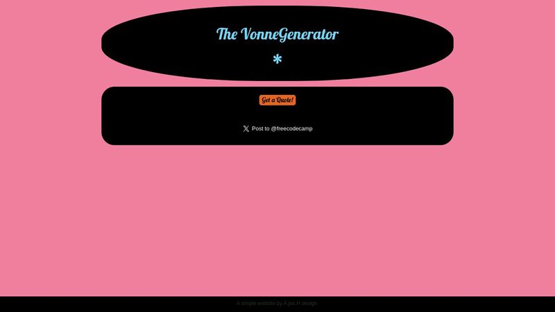 Random Quote Generator random-quote-generator