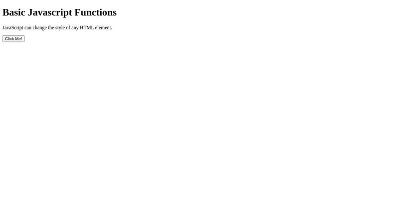 CodePen - Basic Javascript Function