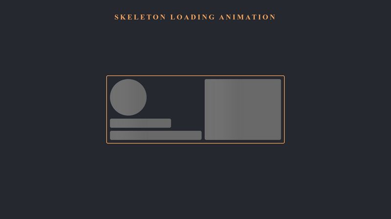 skeleton-loading-animation-html-css