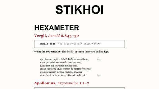 STIKHOI - Script Codes