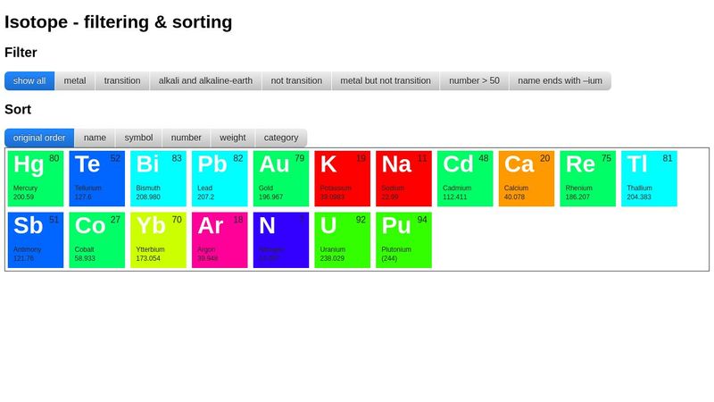 Isotope - disable position animation Isotope - disable position animation