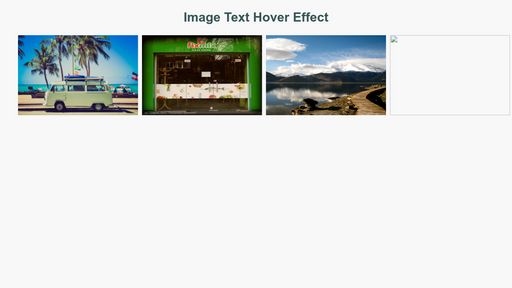 Image Hover Zoom Effect - Script Codes
