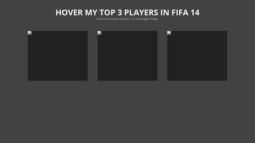 Best 3 players on fifa 14 - HOVER THEM - Script Codes