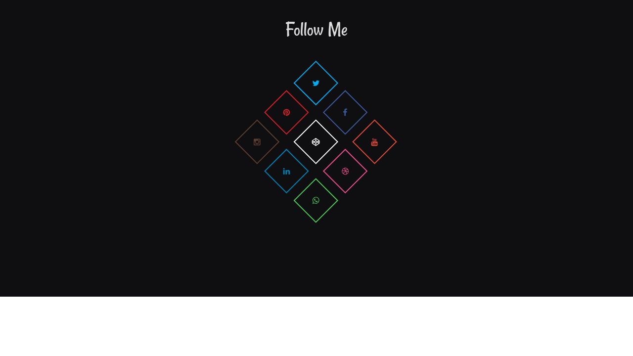 Pens tagged 'social icon hover effect' on CodePen Pens tagged 'social icon hover effect' on CodePen
