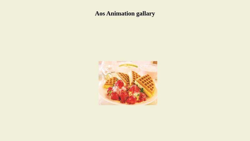 AOS animation AOS animation