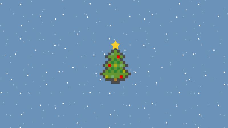 Css Animated Xmas Tree (single Element)