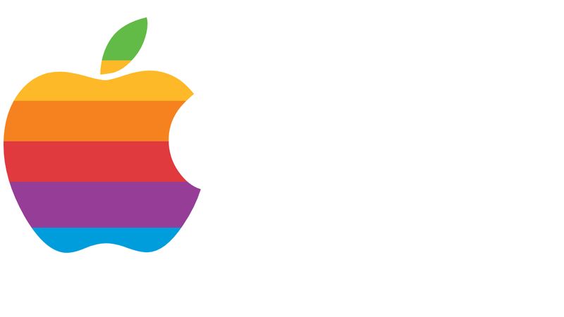 Rainbow Apple Icon