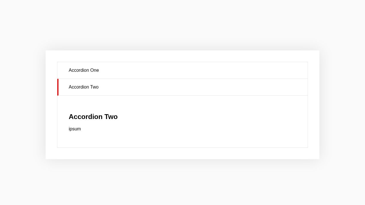 Accordion using CSS and Form Controls Script Codes