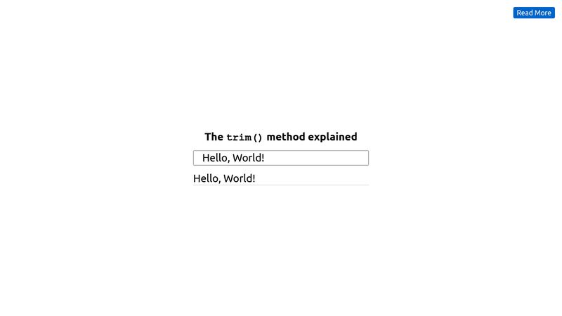 the-javascript-trim-explained