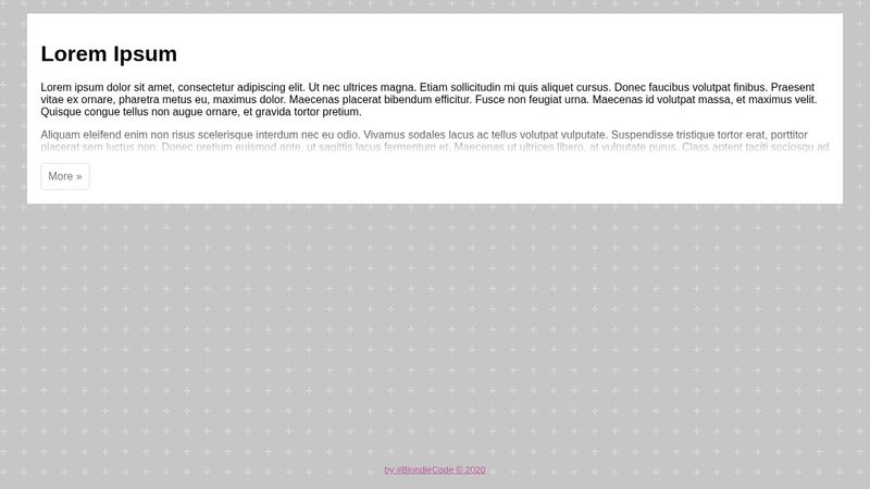 Pure CSS Read more / Read less button