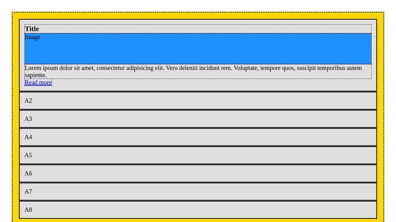 CSS Grid - responsive cards - start