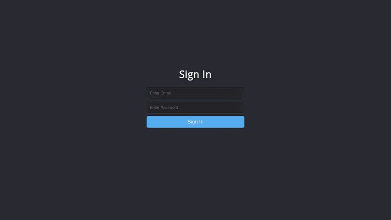 Animated Login Form Field Validation