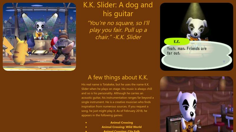 CodePen - KK Slider Tribute Page CodePen - KK Slider Tribute Page