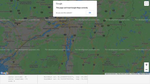Angular google maps - Script Codes